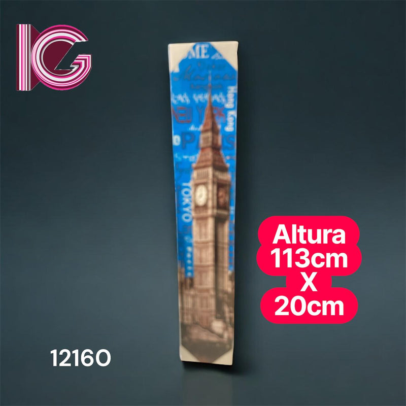 TELA IMPRESSA LONDON BIG BEM 113X20X4CM