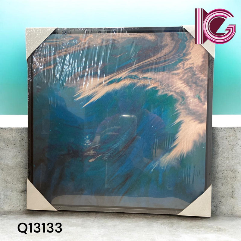 TELA IMPRESSA C/ MOLD PRETA PERFIL PEDRA VERDE 40x40x2.5