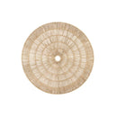 Adorno Circular de Parede Médio em Fibra Natural 55cm de diâmetro