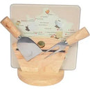 Tabua de queijo e 2 facas