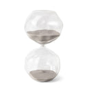 Ampulheta em vidro Cinza 60 minutos