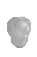 Vaso Decorativo em Vidro - Branco Pérola