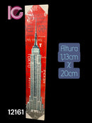 TELA IMPRESSA RED EMPIRE STATE 113x20x4cm