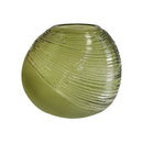 Vaso Decorativo em Vidro - Verde Musgo